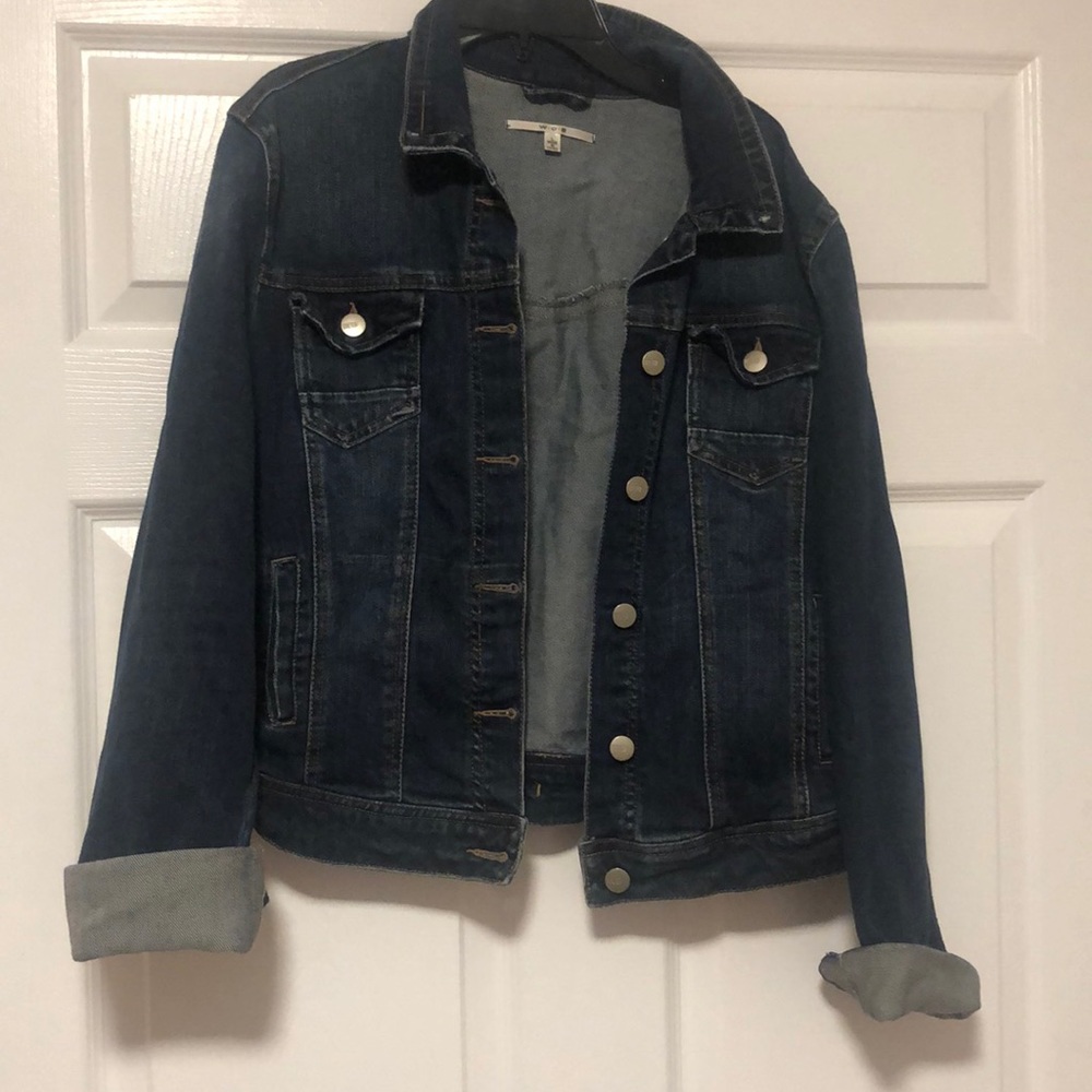 W.G.B. By Walter Baker Denim Jean Boho Jacket Sz L